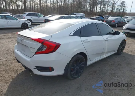 2019 Honda Civic Sport из США, поврежденный, VIN 2HGFC2F85KH514758